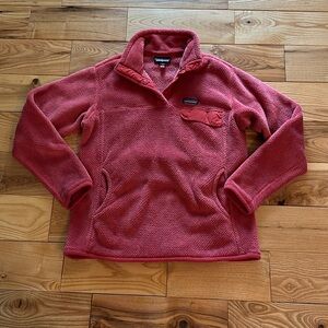 Patagonia Retool Women’s Fleece Pullover, Melon, Sz Large